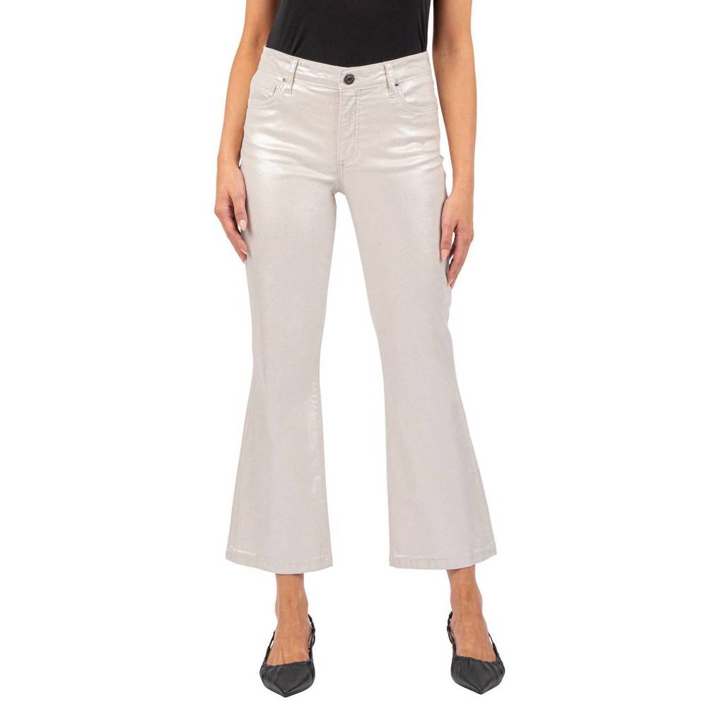 Kut from the Kloth High Rise Cream Jeans